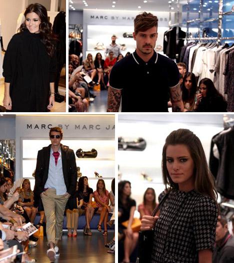 Aconteceu nessa terça-feira o pocket desfile das coleções de inverno 2009 de Marc Jacobs, nos Jardins.