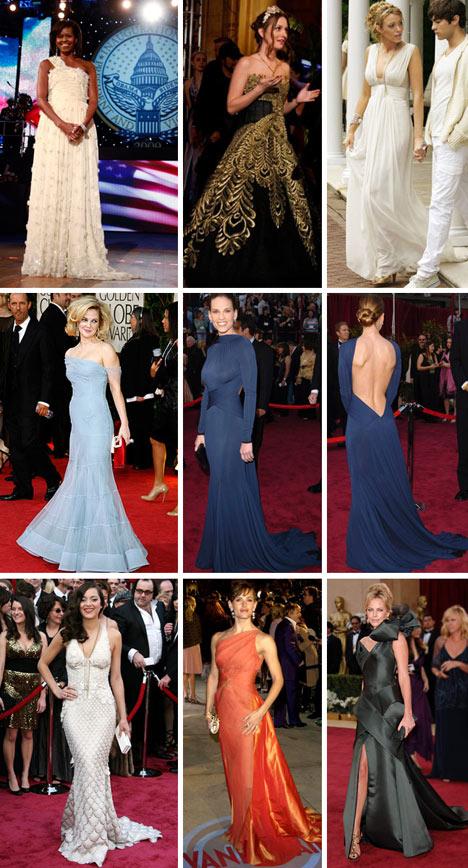 O site norte-americano “Entertainment Weekly” preparou uma listinha com os 13 vestidos mais bacanas que foram desfilados dentro e fora do tapete vermelho ao longo dos anos 2000.