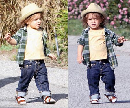 Como diz o ditado, “filho de peixe, peixinho é”. E é Levi McConaughey, filho de Matthew McConaughey e da brasileira Camila Alves, quem comprova a máxima.