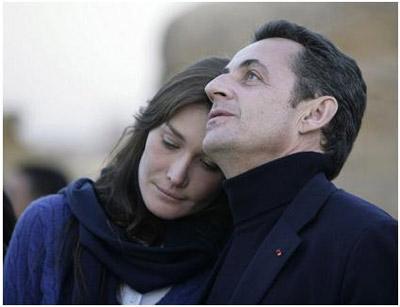 O presidente francês, Nicolas Sarkozy e sua mulher Carla Bruni,já avisaram que querem passar o Valentine’s Day no Taj Mahal.