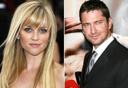 Depois de ter sido apontado como o novo namorado de Jennifer Aniston, Gerard Butler já teria um outro amor: Reese Witherspoon.