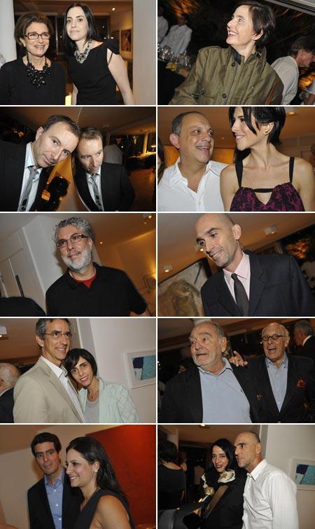 Arthur Casas recebeu, nessa segunda-feira, amigos e convidados para um jantar em torno de Tony Chambers, editor-chefe da revista londrina Wallpaper.