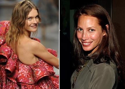Campanha da Louis Vuitton deve ser fotografada semana que vem com Christy Turlington e Natalia Vodianova.