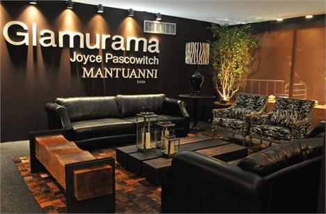 Lounge Glamurama por Mantuanni Casa é sucesso total no Crystal Fashion, em Curitiba