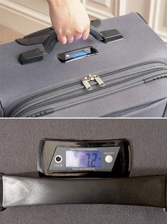 acaba de ser lançada a Self Weighing Suitcase, uma mala já vem com balança digital