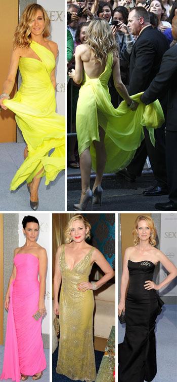 Nessa segunda-feira, rolou première de “Sex and the City” em Nova York. Confira os looks, glamurette.