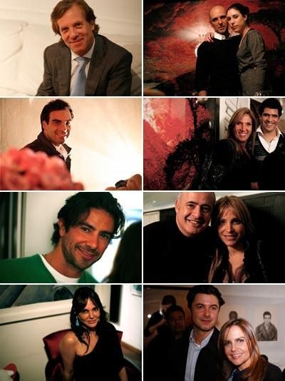 Jacqueline Shor armou festa para comemorar o aniversário de três amigos: Guto Otaviani, Kiko Salomão e Beto Altilio.