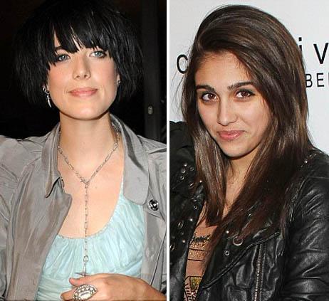 Lourdes Maria, Madonna’s oldest daughter, seems to be more interested in model Agyness Deyns style than in her mothers.