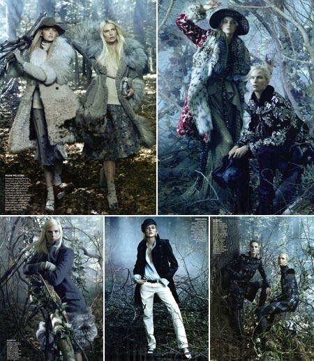 Clicked in the middle of an artificial jungle, Universal Coverage editorial is one of the coolest ever produced by north-American Vogue.