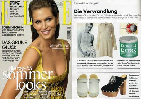 The veteran models really got it going on. This time its Cindy Crawford who appeared powerful and beautiful at the latest cover of Elle Germany.