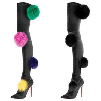 Uma das peças da coleção de inverno 2010/2011 da Christian Louboutin anda chamando a atenção de muita gente.