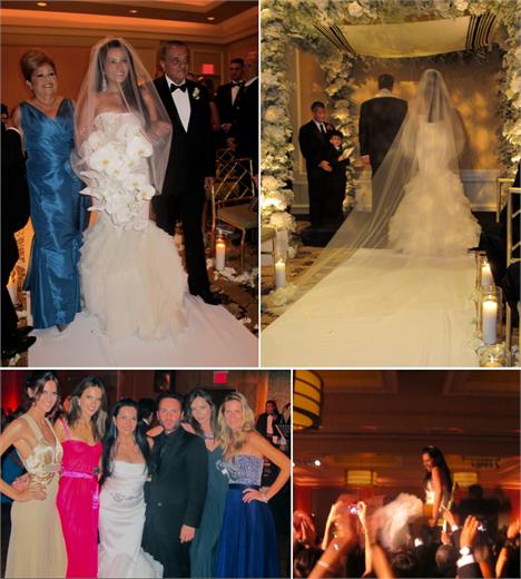 Brasileira radicada há 10 anos em Nova York, Raquel Doubriner se casou nesse domingo com o empresário americano Douglas Doubriner