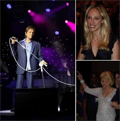 Roberto Carlos está no palco cantando para milhares de mulheres no Anhembi. Dá uma olhada!