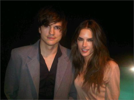 Olha a foto que a @angelalessandra tirou com o @aplusk depois de trabalharem juntos na campanha de inverno 2011 da Colcci!