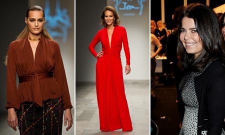 Daniella Helayel nem chegou perto de decepcionar… O desfile da Issa foi incrível! Até Andrea Dellal desfilou!