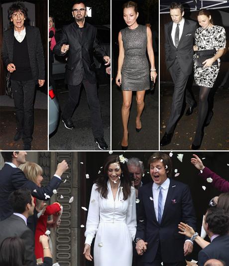 Polícia aparece na recepção do casamento de Paul McCartney e Nancy Shevell para pedir para abaixarem o volume da música